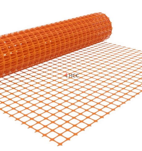 Сетка оградительная пластиковая оранжевая 2х50
