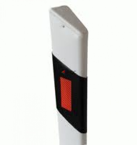 Пластиковый дорожный сигнальный столбик ГОСТ Р 50970 круглое сечение Тип С1